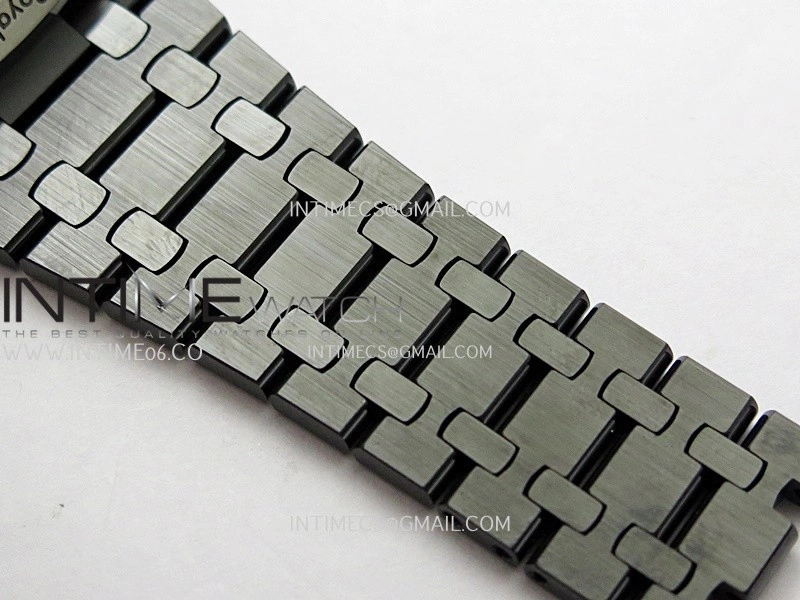 Royal Oak Chrono 26240 Real Ceramic DDF 1:1 Best Edition Black Dial On Ceramic Bracelet Super Clone DD4401