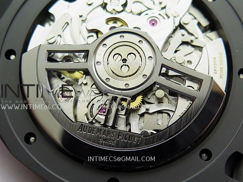 Royal Oak Chrono 26240 Real Ceramic DDF 1:1 Best Edition Black Dial On Ceramic Bracelet Super Clone DD4401