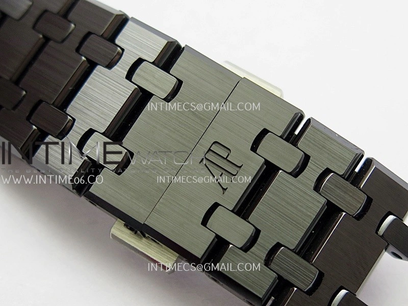 Royal Oak Chrono 26240 Real Ceramic DDF 1:1 Best Edition Black Dial On Ceramic Bracelet Super Clone DD4401
