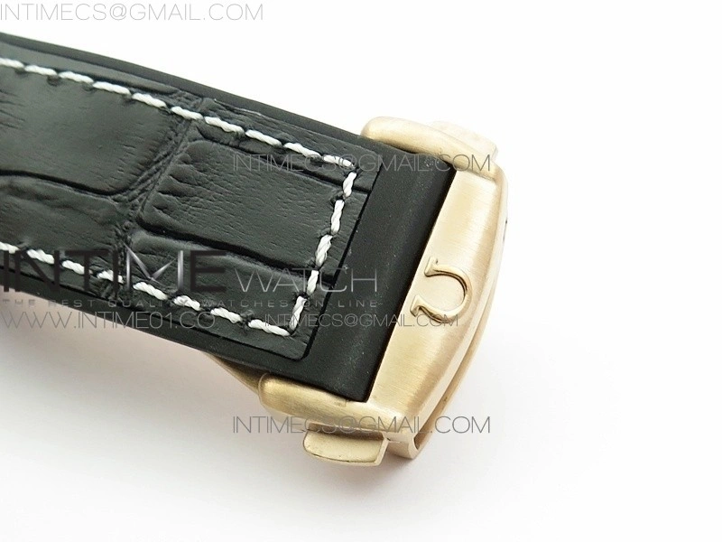 Seamaster Professional Chrono RG OM Best Edition Black Ceramic Black Dial on Black Gummy Strap A9300