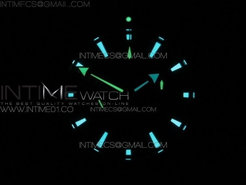 Seamaster Professional Chrono RG OM Best Edition Black Ceramic Black Dial on Black Gummy Strap A9300