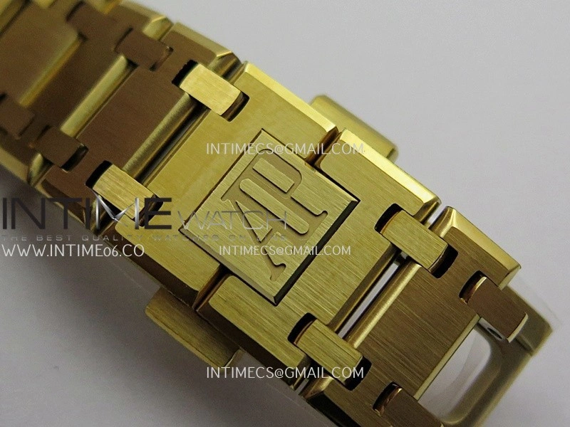Royal Oak 39mm 16202 50th YG ZF 1:1 Best Edition YG Smoked Dial On YG Bracelet A7121