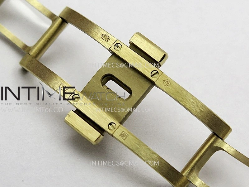 Royal Oak 39mm 16202 50th YG ZF 1:1 Best Edition YG Smoked Dial On YG Bracelet A7121