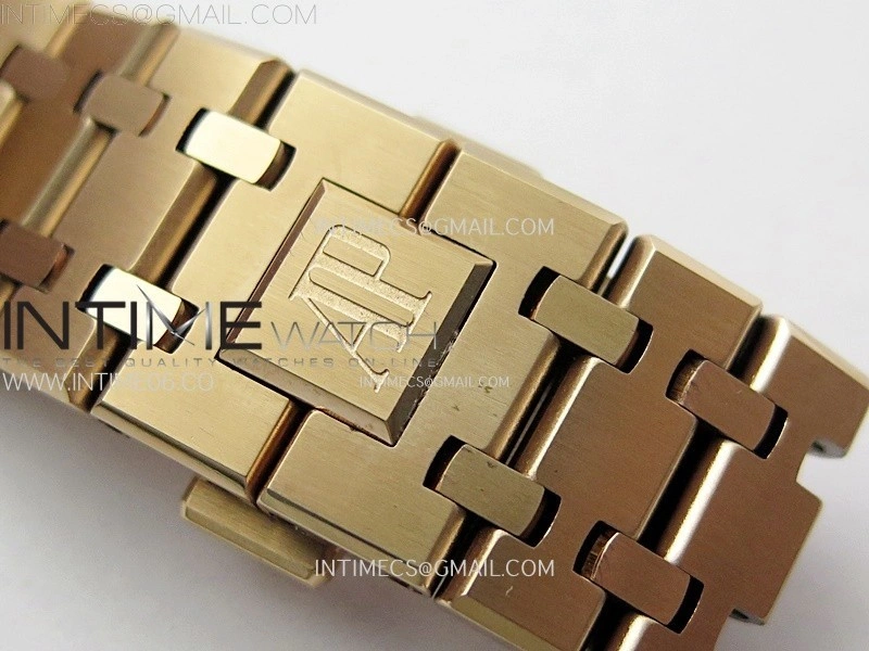 Royal Oak 41mm Complicated 26574 RG BBS Best Edition Blue Dial on RG Bracelet A5134