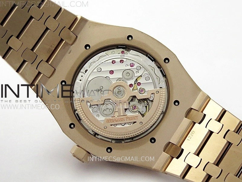 Royal Oak 41mm Complicated 26574 RG BBS Best Edition Blue Dial on RG Bracelet A5134