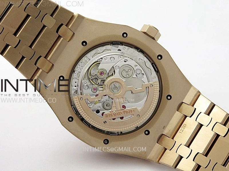 Royal Oak 41mm Complicated 26574 RG BBS Best Edition Blue Dial on RG Bracelet A5134