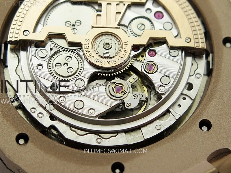 Royal Oak 41mm Complicated 26574 RG BBS Best Edition Blue Dial on RG Bracelet A5134