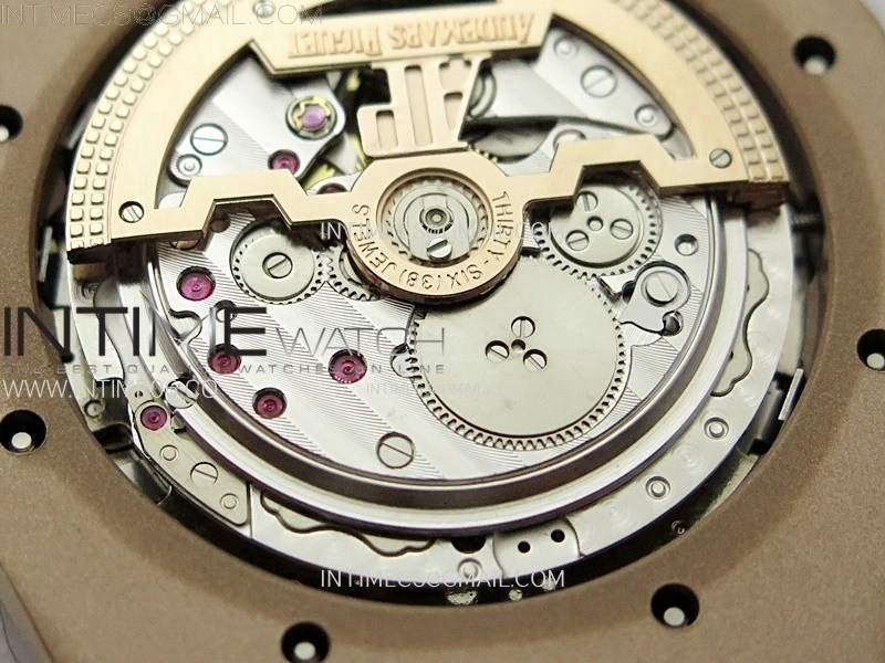 Royal Oak 41mm Complicated 26574 RG BBS Best Edition Blue Dial on RG Bracelet A5134