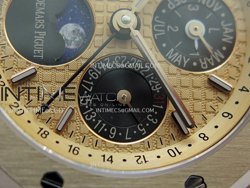 Royal Oak 41mm Complicated 26574 RG BBS Best Edition Gold Dial on RG Bracelet A5134