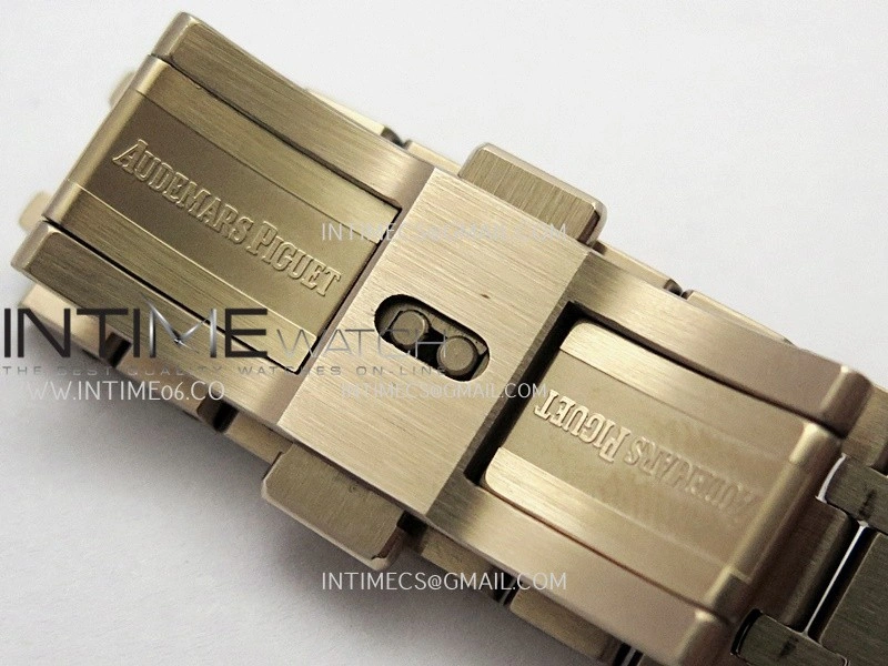 Royal Oak 41mm Complicated 26574 RG BBS Best Edition Gold Dial on RG Bracelet A5134