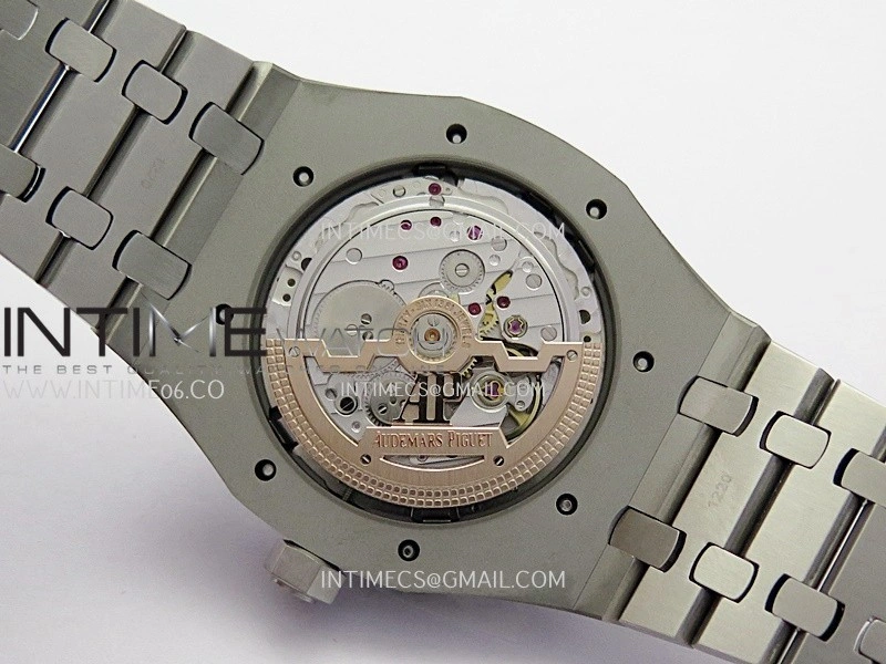 Royal Oak 41mm Complicated 26574 SS BBS Best Edition Blue Dial On SS Bracelet A5134