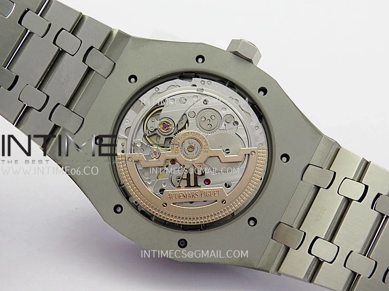 Royal Oak 41mm Complicated 26574 SS BBS Best Edition Blue Dial On SS Bracelet A5134