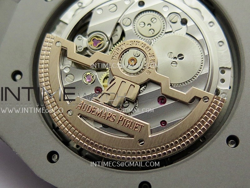 Royal Oak 41mm Complicated 26574 SS BBS Best Edition Blue Dial On SS Bracelet A5134