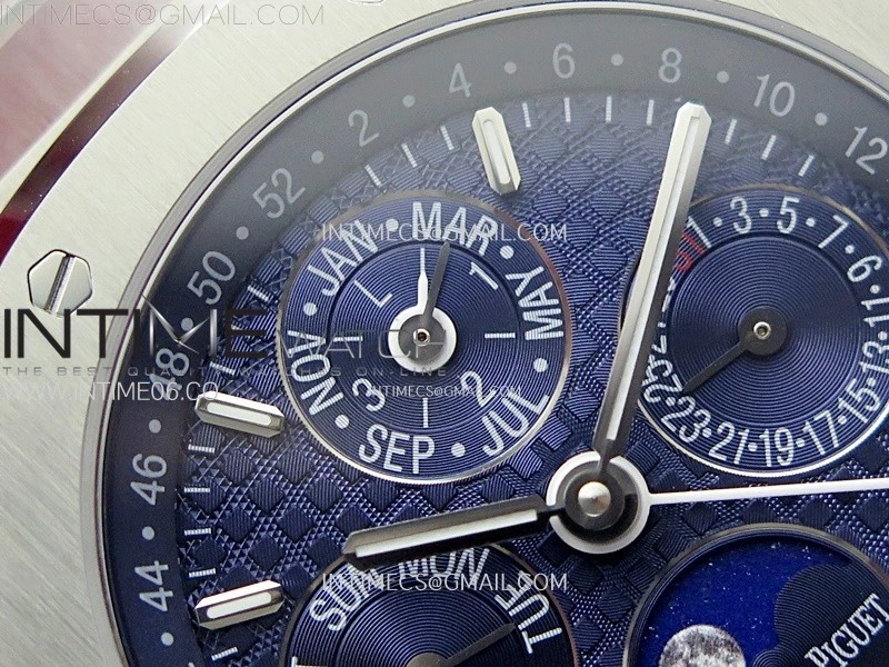 Royal Oak 41mm Complicated 26574 SS BBS Best Edition Blue Dial on SS Bracelet A5134