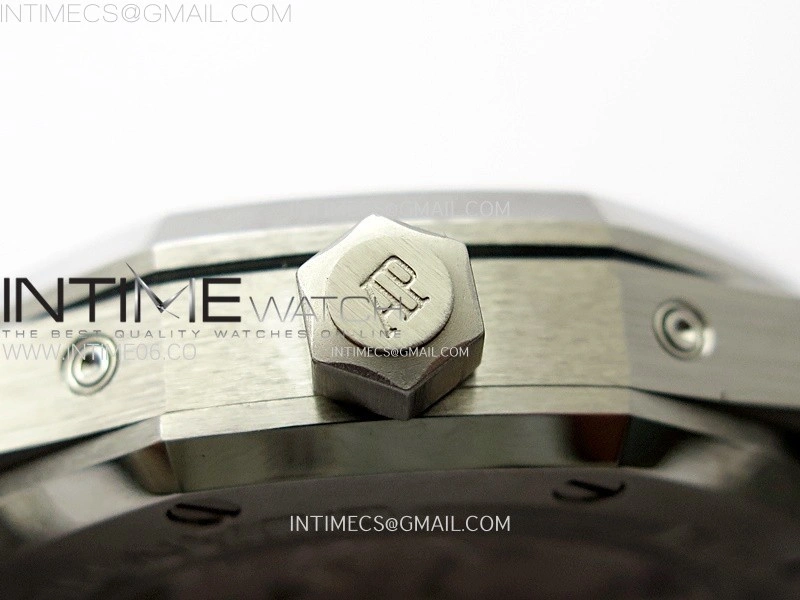 Royal Oak 41mm Complicated 26574 SS BBS Best Edition Blue Dial on SS Bracelet A5134