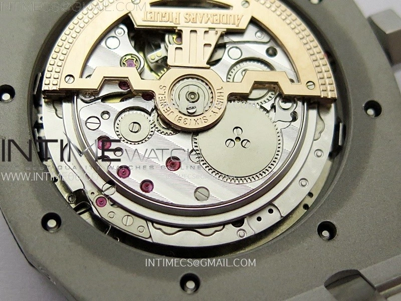 Royal Oak 41mm Complicated 26574 SS BBS Best Edition Blue Dial on SS Bracelet A5134