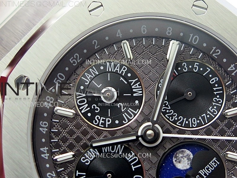 Royal Oak 41mm Complicated 26574 SS BBS Best Edition Gray Dial on SS Bracelet A5134