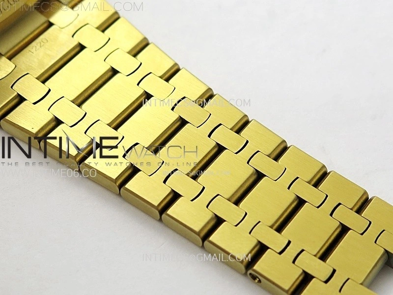 Royal Oak 41mm Complicated 26574 YG BBS Best Edition Blue Dial on YG Bracelet A5134