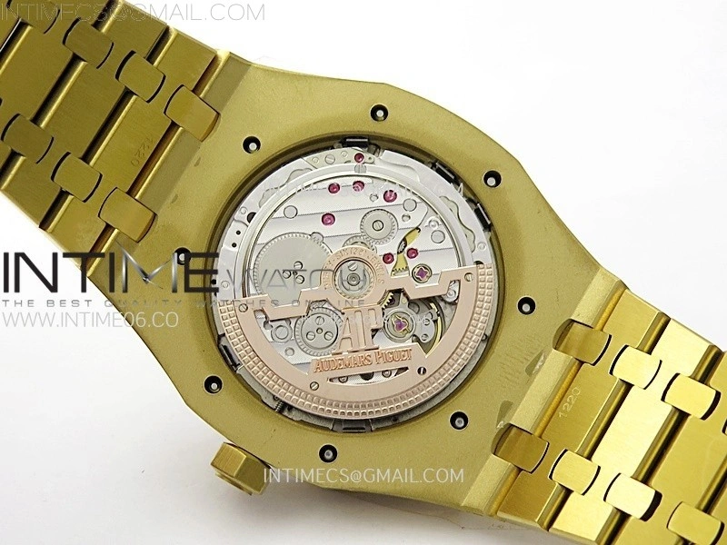 Royal Oak 41mm Complicated 26574 YG BBS Best Edition Blue Dial on YG Bracelet A5134
