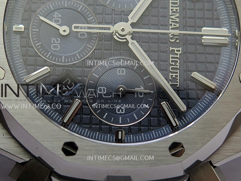 Royal Oak Chrono 26331ST SS IPF 1:1 Best Edition Dark Blue Dial on SS Bracelet A7750