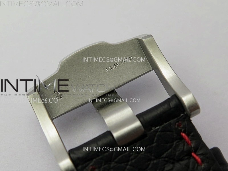 Royal Oak Offshore 42mm SS TKF Best Edition Black Dial on Black Leather Strap A3126