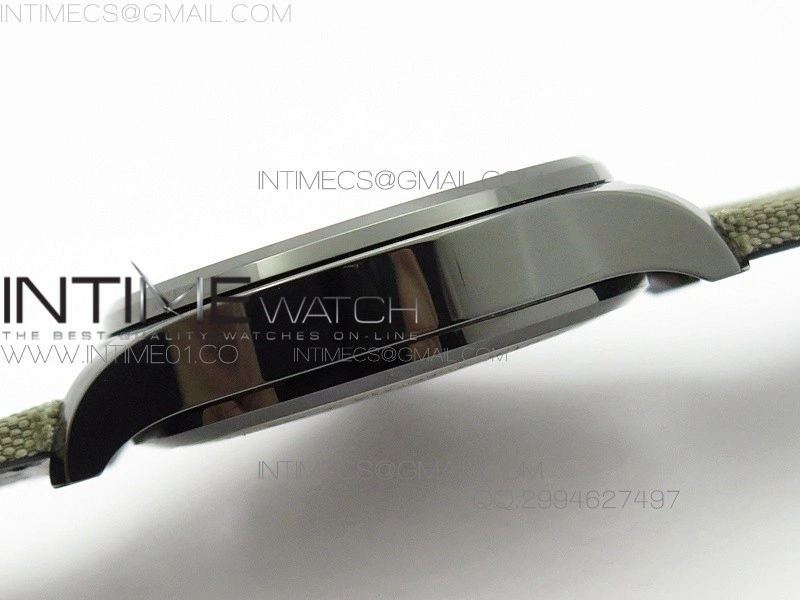 Big Pilot Real PR 48mm IW501902 Real Ceramic AZF 1:1 Best Edition on Green Nylon Strap A51111
