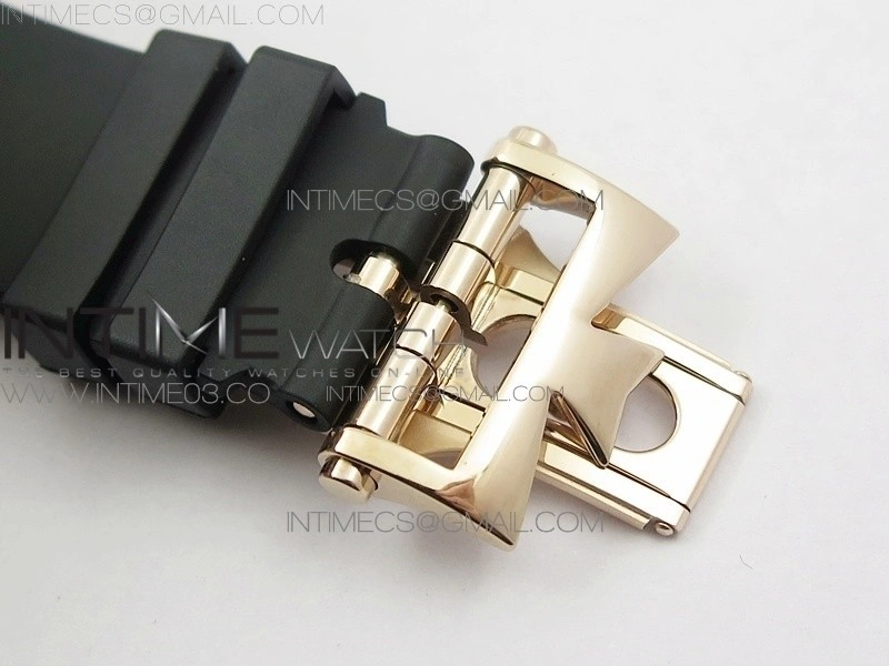 Overseas Dual Time Power Reserve RG TWA Best Edition Black Dial on Black Rubber Strap A1222