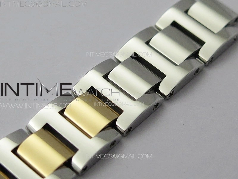 Ballon Bleu 33mm SS RG 3KF 1:1 Best Edition White Textured Dial on SS Bracelet A076
