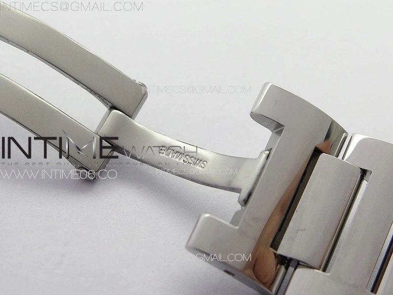 Ballon Bleu 36mm SS YG 3KF 1:1 Best Edition White Textured Dial on SS Bracelet A076