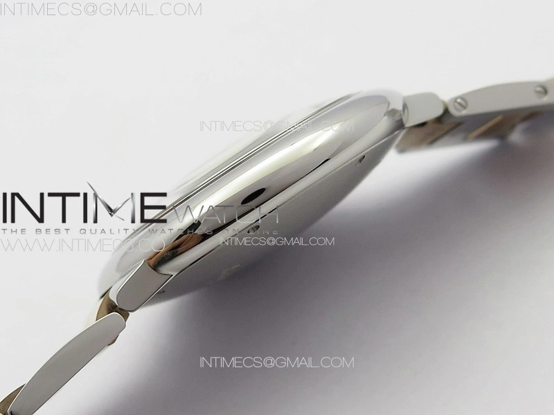 Ballon Bleu 42mm SS RG 3KF 1:1 Best Edition White Texture Dial on SS Bracelet A2824