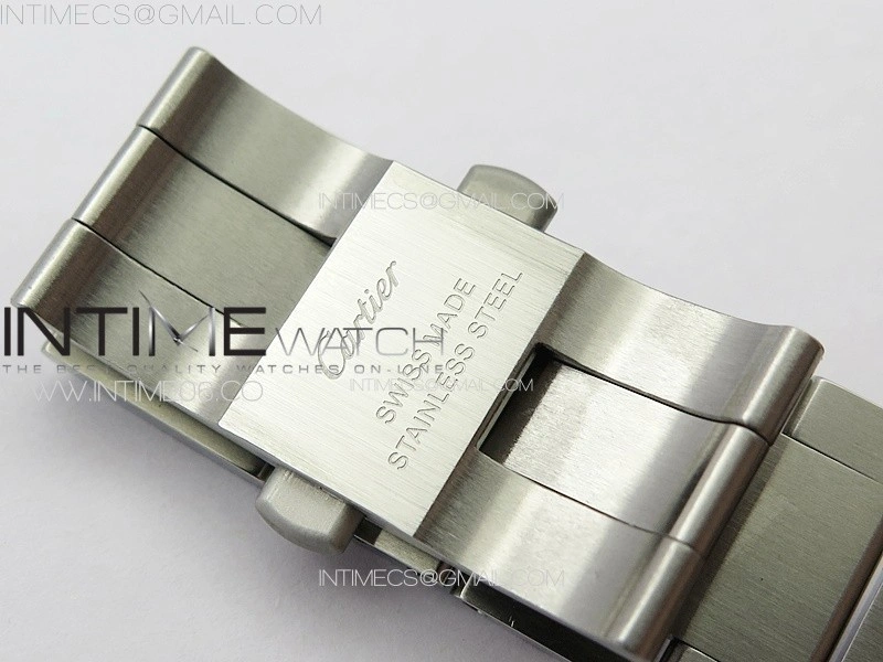 Ballon Bleu 42mm SS RG 3KF 1:1 Best Edition White Texture Dial on SS Bracelet A2824