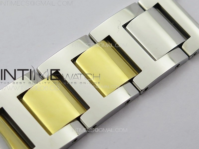 Ballon Bleu 42mm SS YG 3KF 1:1 Best Edition White Texture Dial on SS Bracelet A2824