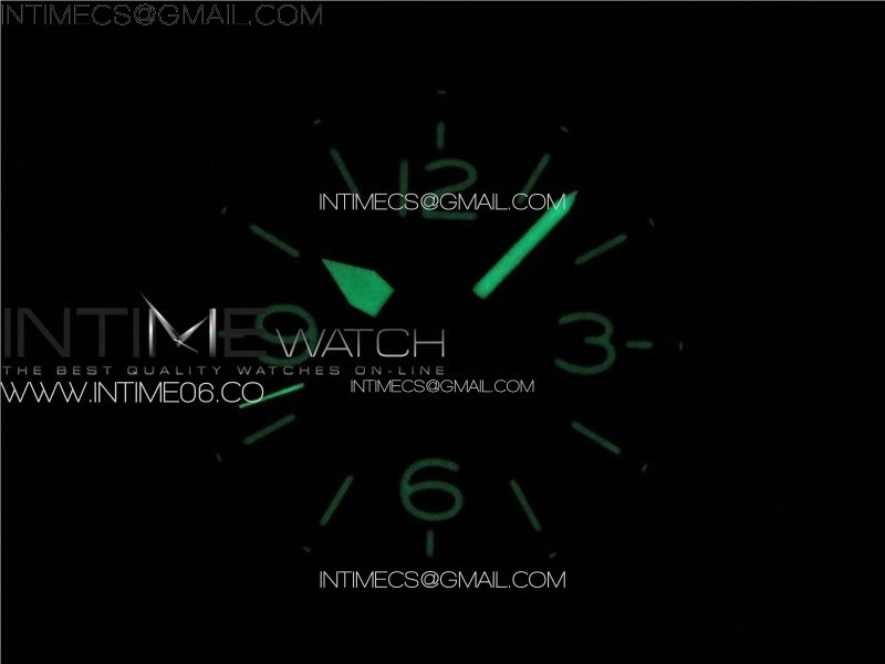 BR 03-92 Real Ceramic 1:1 Best Edition Black Dial Green Markers on Black Leather Strap MIYOTA 9015