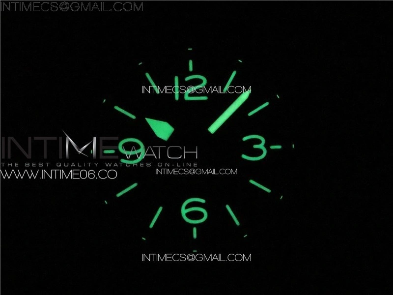 BR 03-92 Real Ceramic 1:1 Best Edition Black Dial Green Markers on Brown Leather Strap MIYOTA 9015