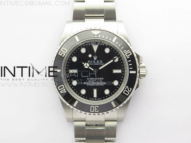 Submariner 41mm 124060 No Date Black Ceramic Bezel 3EF 1:1 Best Edition Black Dial On 904L Steel Case and Bracelet VR3230
