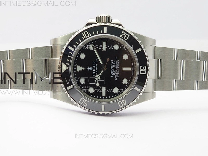 Submariner 41mm 124060 No Date Black Ceramic Bezel 3EF 1:1 Best Edition Black Dial On 904L Steel Case and Bracelet VR3230