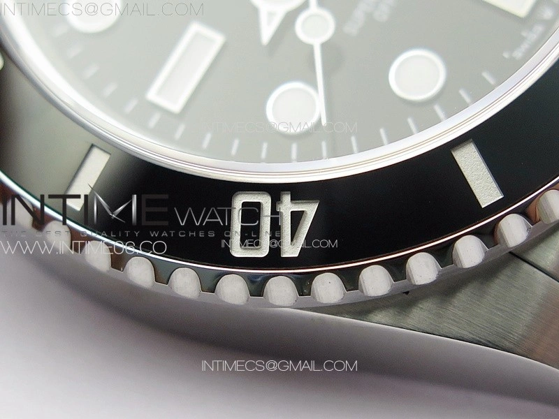 Submariner 41mm 124060 No Date Black Ceramic Bezel 3EF 1:1 Best Edition Black Dial On 904L Steel Case and Bracelet VR3230