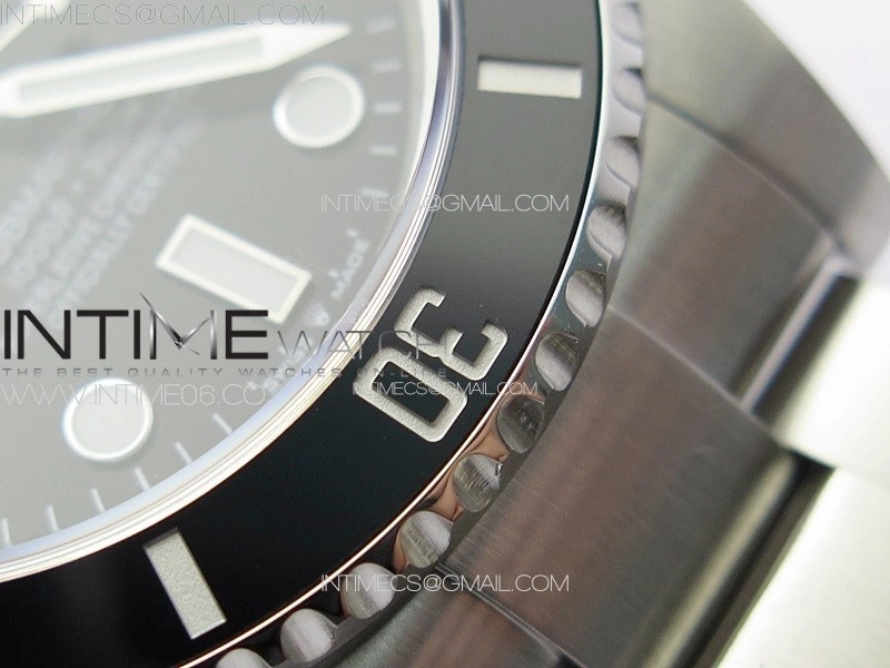 Submariner 41mm 124060 No Date Black Ceramic Bezel 3EF 1:1 Best Edition Black Dial On 904L Steel Case and Bracelet VR3230