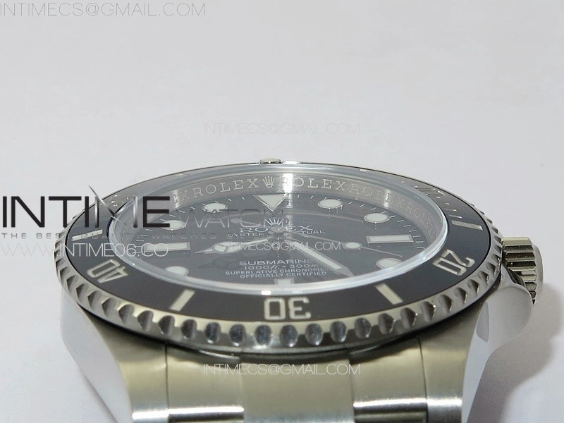 Submariner 41mm 124060 No Date Black Ceramic Bezel 3EF 1:1 Best Edition Black Dial On 904L Steel Case and Bracelet VR3230