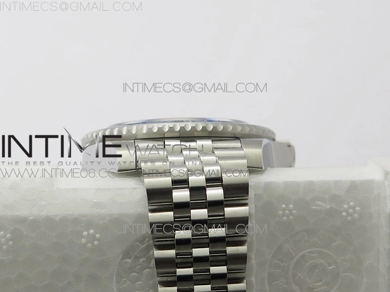 GMT-Master II 126710 Black Blue Ceramic Bezel 904L SS GMF 1:1 Best Edition Black Dial on 904L Jubilee Bracelet A3285