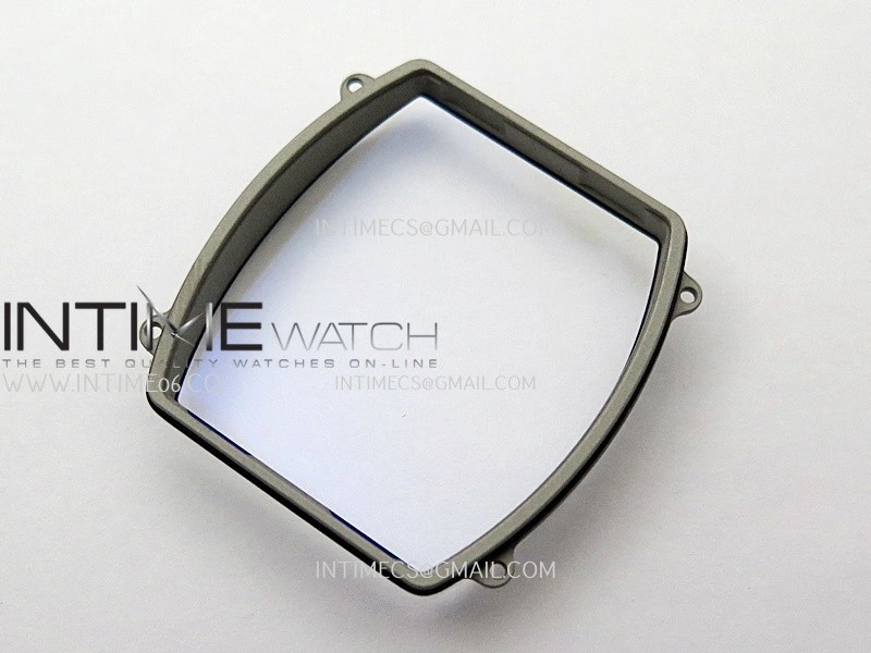 RM055 White Ceramic ZF V3 1:1 Best Edition Skeleton Dial On White Rubber Strap RMUL2 Super Clone