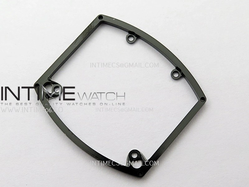 RM055 White Ceramic ZF V3 1:1 Best Edition Skeleton Dial On White Rubber Strap RMUL2 Super Clone