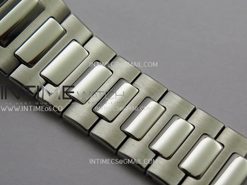 Nautilus 7118 Ladies Diamond Bezel SS DDF 1:1 Best Edition Blue Dial On SS Bracelet Super Clone DD26-330