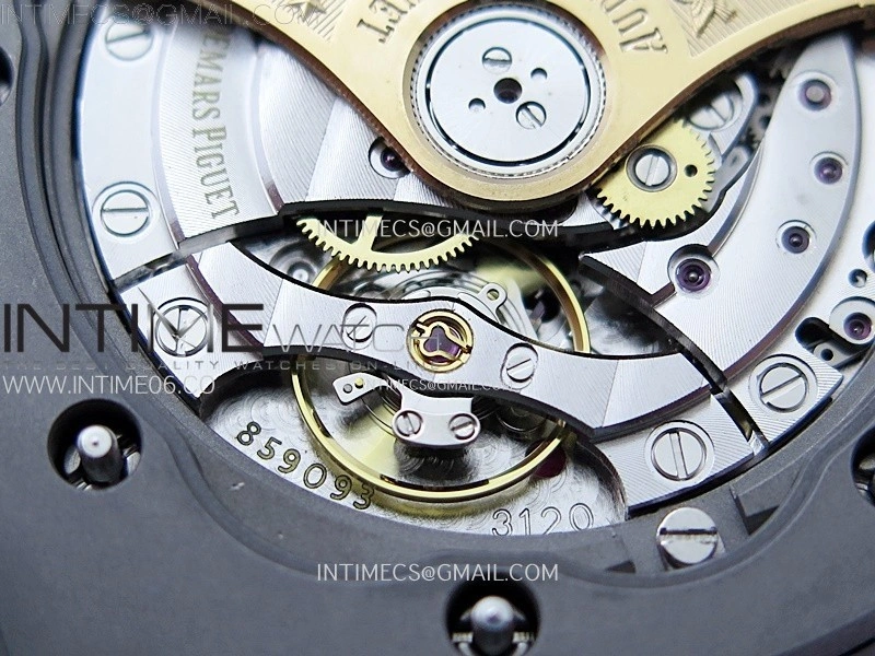 Royal Oak 37mm 15451 SS Diamonds APSF 1:1 Best Edition Gray Textured Dial on SS Bracelet SA3120 Super Clone
