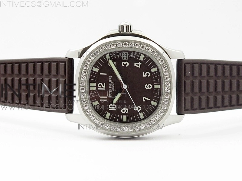 Aquanaut Jumbo 5069A SS Best Edition Brown Dial on Brown Rubber Strap Asain PP324CS