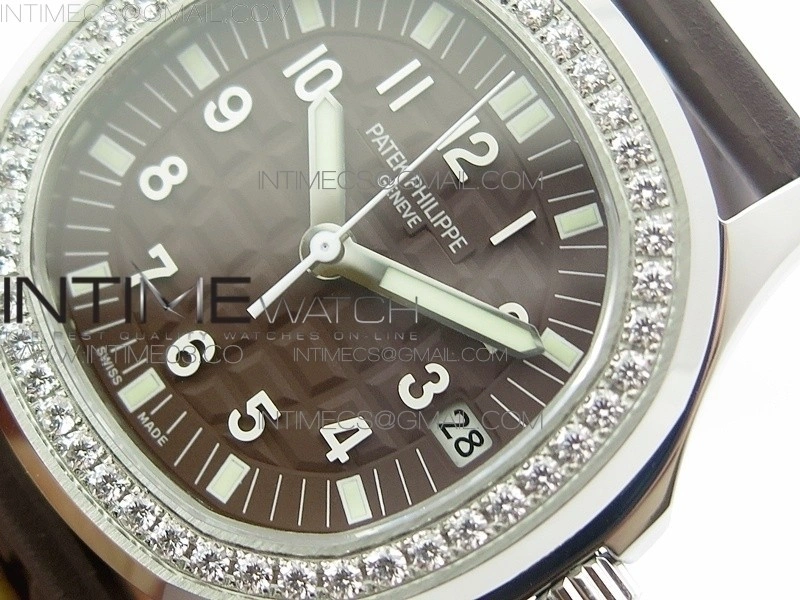 Aquanaut Jumbo 5069A SS Best Edition Brown Dial on Brown Rubber Strap Asain PP324CS