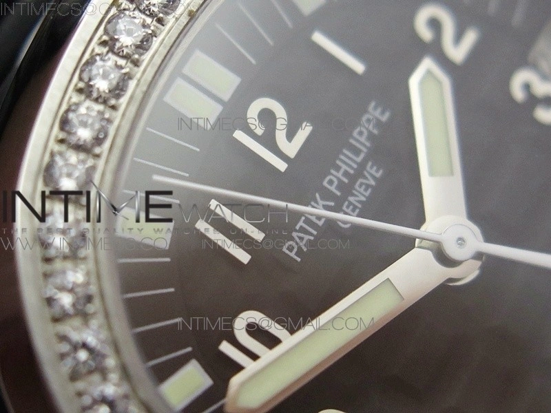 Aquanaut Jumbo 5069G SS Best Edition Black Dial on Black Rubber Strap Asian PP324CS