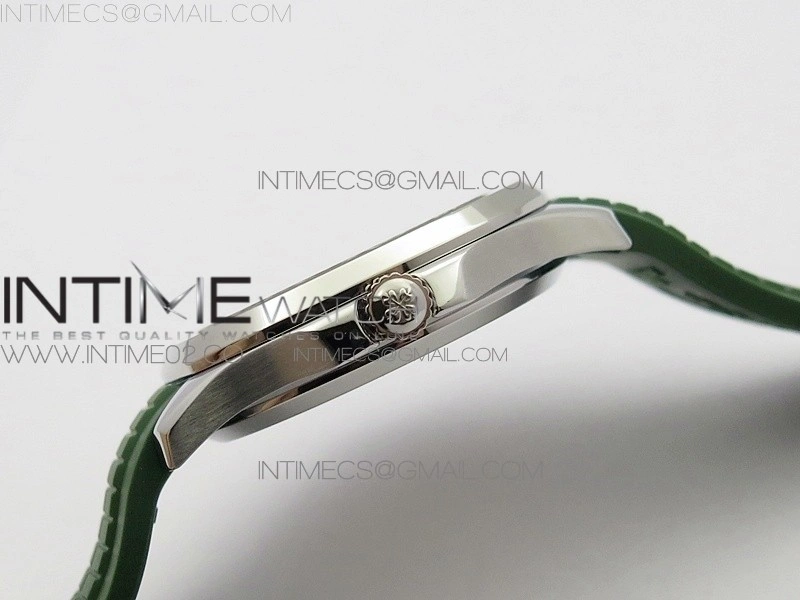 Aquanaut Jumbo MP Best Edition SS Green Dial on Green Rubber Strap A2824 to PP324CS