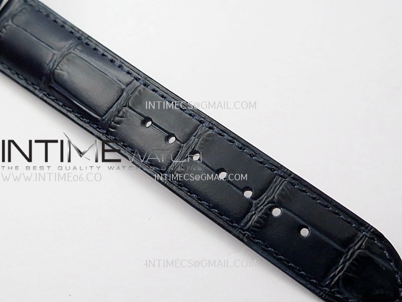 Grand Complications 6102G Moon SS T Crystal YF Blue Dial on Blue Leather Strap A240