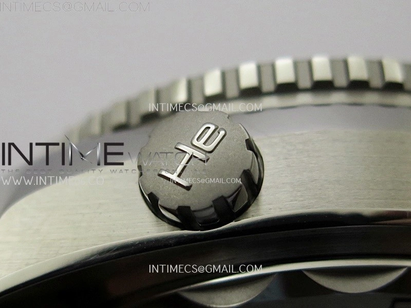 Planet Ocean Master Chronometer Black Orange Ceramic Bezel SS SCF 1:1 Best Edition Black Dial on Black Rubber Strap A9900
